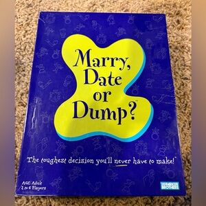 Marry, Date or Dump? Game